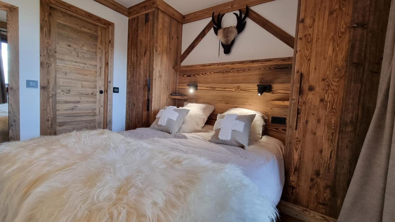 Arcs 1950 Appartement Luxe Type Chalet 5 A 7 Personnes Vue Imprenable Sur Le Montblanc Skis Aux Pieds Les Arcs  Exterior photo