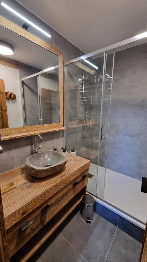 Arcs 1950 Appartement Luxe Type Chalet 5 A 7 Personnes Vue Imprenable Sur Le Montblanc Skis Aux Pieds Les Arcs  Exterior photo