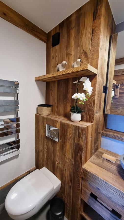 Arcs 1950 Appartement Luxe Type Chalet 5 A 7 Personnes Vue Imprenable Sur Le Montblanc Skis Aux Pieds Les Arcs  Exterior photo