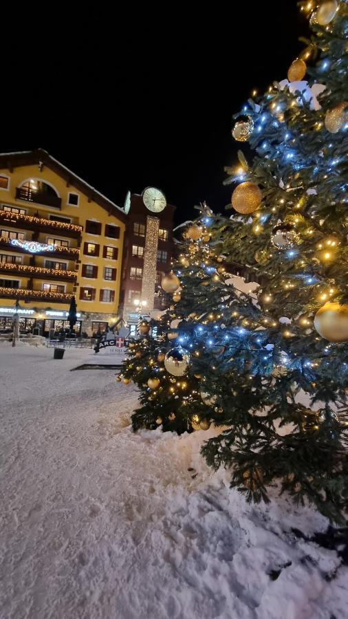 Arcs 1950 Appartement Luxe Type Chalet 5 A 7 Personnes Vue Imprenable Sur Le Montblanc Skis Aux Pieds Les Arcs  Exterior photo