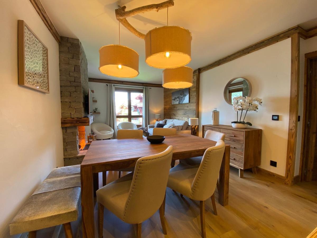 Arcs 1950 Appartement Luxe Type Chalet 5 A 7 Personnes Vue Imprenable Sur Le Montblanc Skis Aux Pieds Les Arcs  Exterior photo