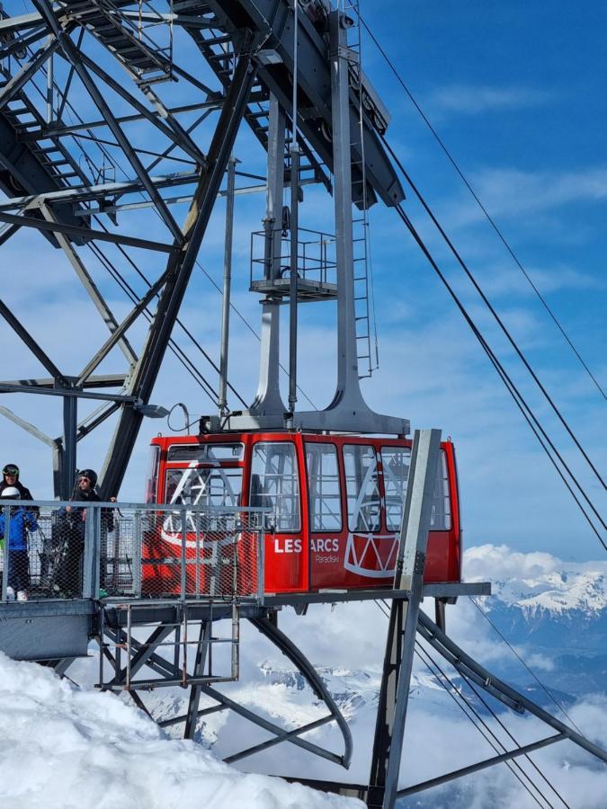 Arcs 1950 Appartement Luxe Type Chalet 5 A 7 Personnes Vue Imprenable Sur Le Montblanc Skis Aux Pieds Les Arcs  Exterior photo